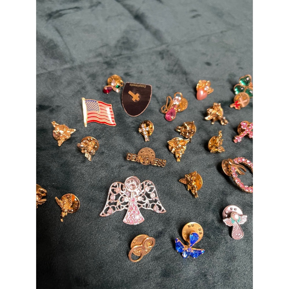 Vintage Lapel Pin Lot 27pc - Picture 3 of 6